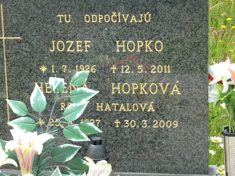 J Hopko H Hopkova
